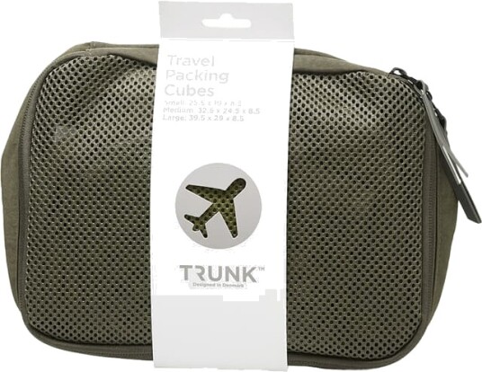 Trunk Travel pakkekube grønn