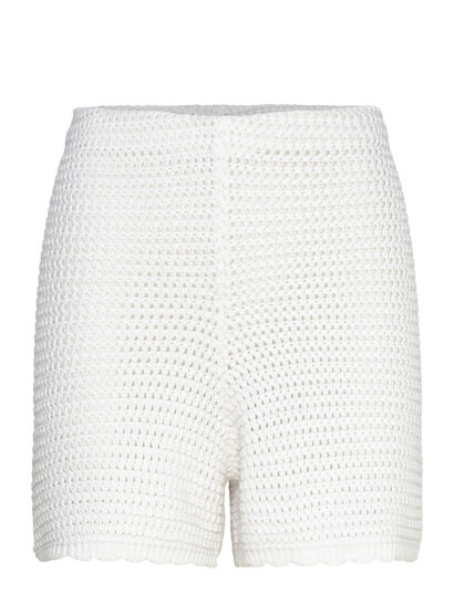 Gina Tricot Knitted Crochet Shorts - White - XL Gina Tricot Knitted Crochet Shorts - White - XL