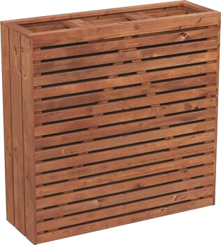 Palmako Blomsterkasse melissa 10 brun imp romdeler 103x34x102 cm Palmako Blomsterkasse melissa 10 brun imp romdeler 103x34x102 cm