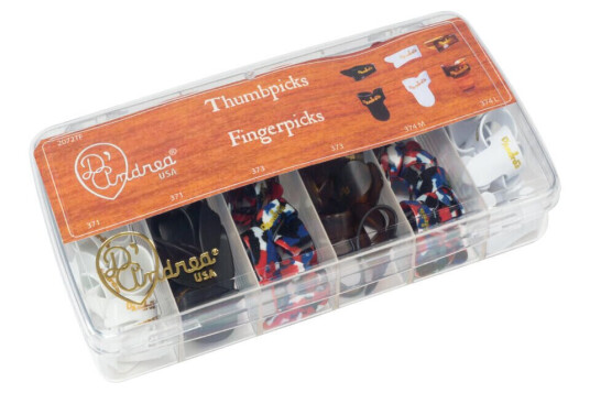 D'Andrea Thumb & Finger Picks Assorterte Plekter 72-Pakning
