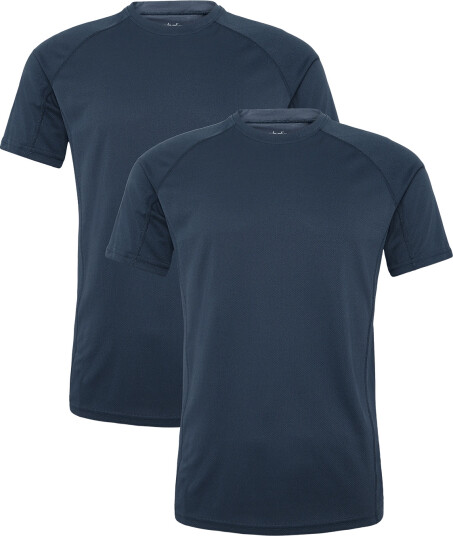 ZEBDIA | Men Sports Shortsleeved T Shirt 2 Pack | XL