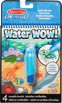 Melissa & Doug Magisk Vannmalebok 3+ År Under Havet