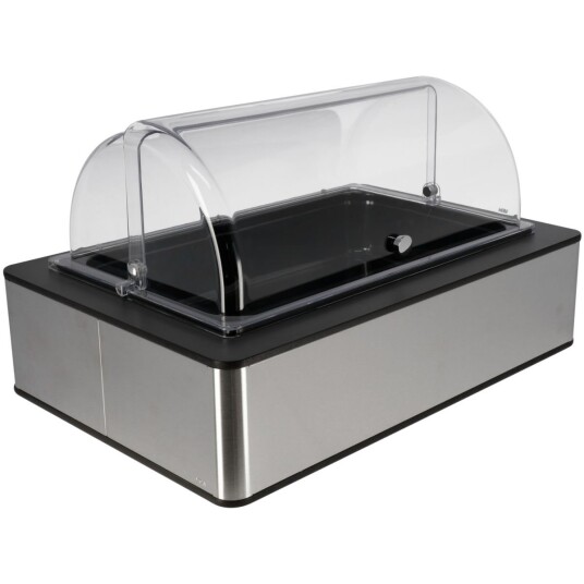 VEGA Buffetsystem komplett Fundale antrasitt 10 cm melamin svart GN 1/1; Størrelse GN 1/1, 63x42.5x27.4 cm (LxBxH); Antrasitt/Transparent/Hvit; Rektangulær