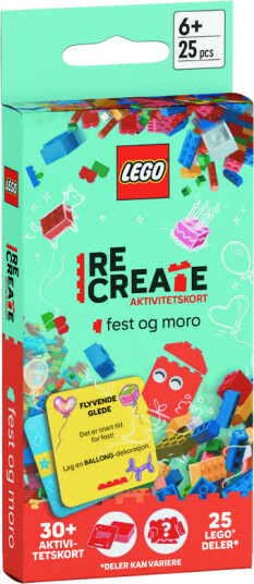 Lego Recreate Aktivitetskort Fest Og Moro Lego Recreate Aktivitetskort Fest Og Moro