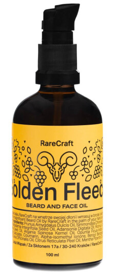RareCraft Golden Fleece, Beard Oil 100ml RareCraft Golden Fleece, Beard Oil 100ml