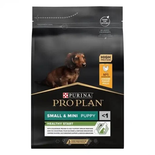 Purina Pro Plan Valpefôr Small & Mini 7 kg - Kylling Tørrfôr for Hunder