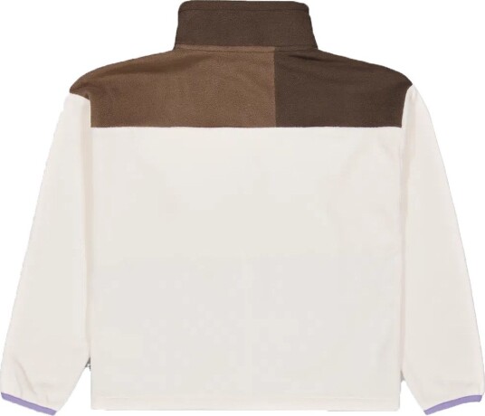 Picture Organic Clothing Arcca Women's Fz Fleece Vanilla Cocoa Chicory L