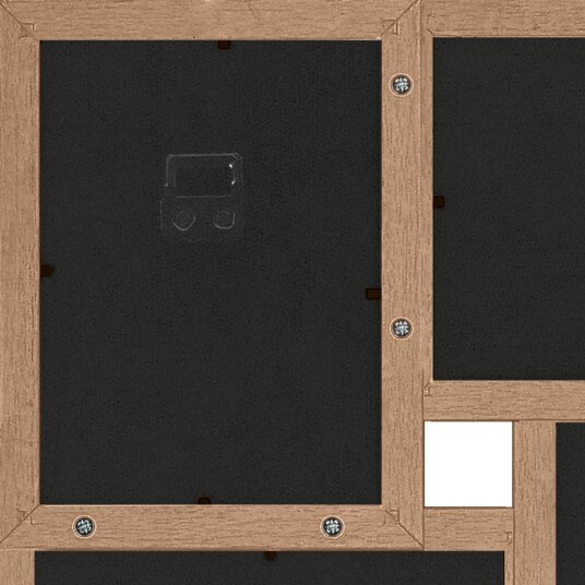 vidaXL Fotorammekollasj for 24x(10x15 cm) bilde lysebrun MDF vidaXL Fotorammekollasj for 24x(10x15 cm) bilde lysebrun MDF
