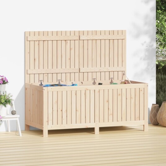 vidaXL Putekasse 147x68x64 cm heltre furu vidaXL Putekasse 147x68x64 cm heltre furu