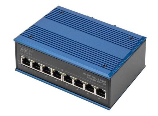 DIGITUS Industrial - switch - 8 ports - unmanaged (4016032458883) DIGITUS Industrial - switch - 8 ports - unmanaged (4016032458883)