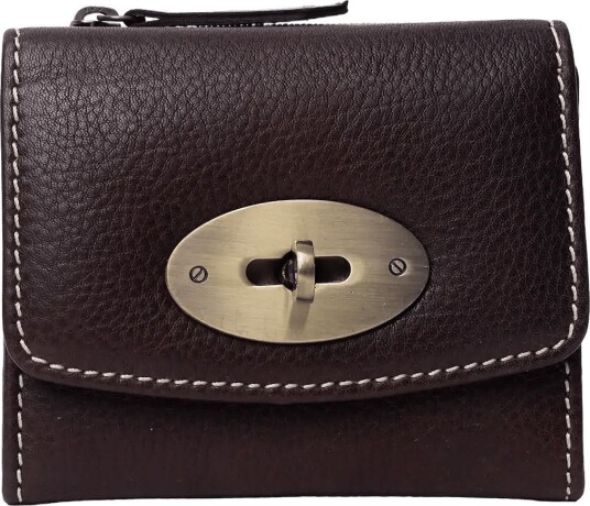 RE:DESIGNED EST 2003 Saya Wallet Small DARK BROWN One Size RE:DESIGNED EST 2003 Saya Wallet Small DARK BROWN One Size