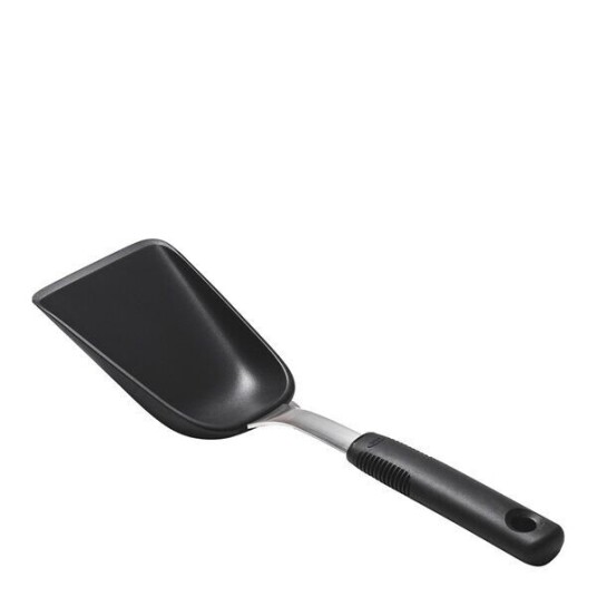 Oxo - Skje til stekebrett 29 cm svart/stål Oxo - Skje til stekebrett 29 cm svart/stål