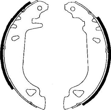 Bremsesko sett HELLA 8DB 355 001-011
