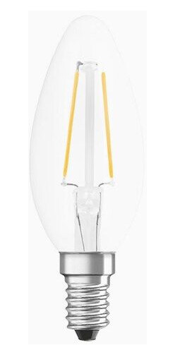 Osram LED Mignon filament RETROFIT Cl B E14 2,8W/827 (25W) Dimbar Osram LED Mignon filament RETROFIT Cl B E14 2,8W/827 (25W) Dimbar