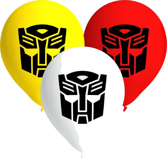 Santex Ballonger Transformers™ 8-pakning 9822 0-99