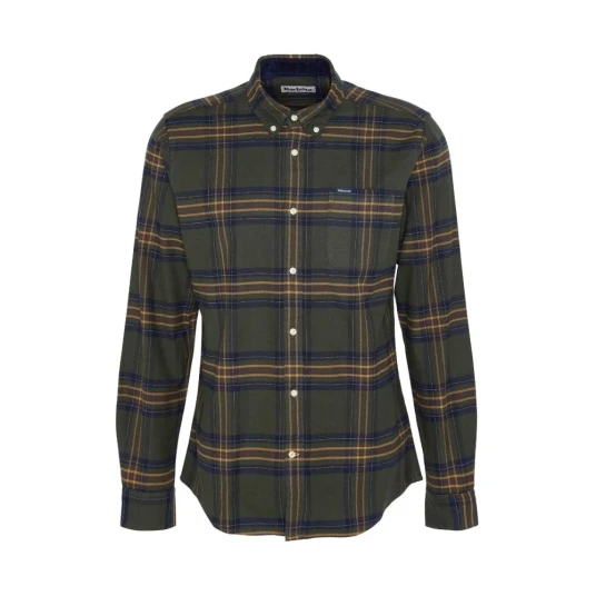 Barbour Herre Skjorter Grønn M,