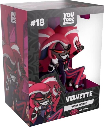 YouTooz Hazbin Hotel Velvette Figur VELVETTE YouTooz Hazbin Hotel Velvette Figur VELVETTE