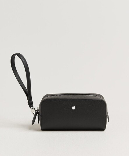 Montblanc Small Toiletry Clutch Sartorial Leather Black