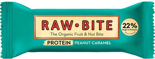 RawBite Proteinbar Peanut Caramel Ø 45 gr RawBite Proteinbar Peanut Caramel Ø 45 gr