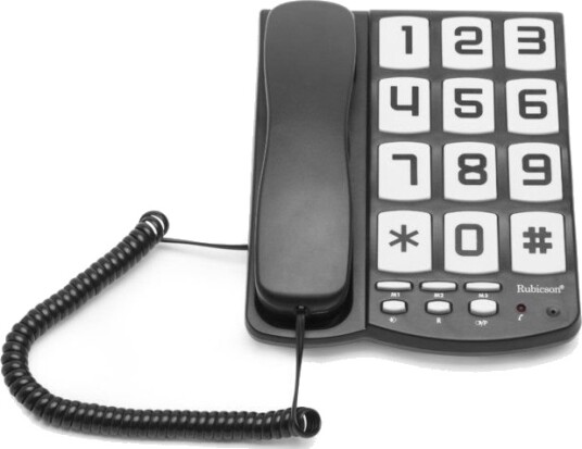 Rubicson Lettbetjent hjemmetelefon