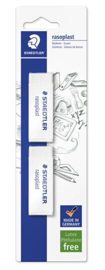 Staedtler raso plast eraser blister