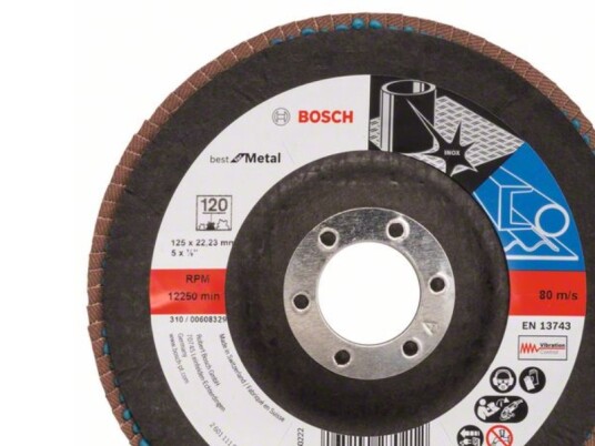 Bosch Lamellskive 125mm for Vinkelsliper - Expert for Metall Bosch Lamellskive 125mm for Vinkelsliper - Expert for Metall