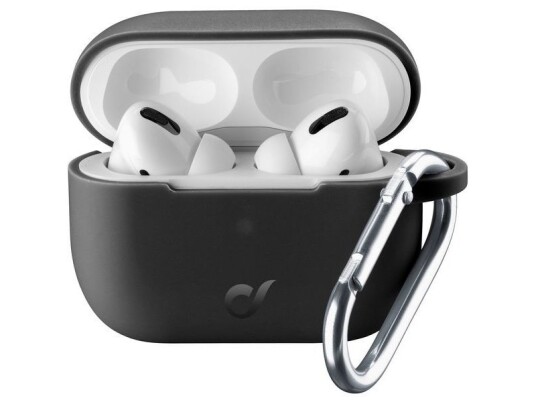 Cellularline Bounceairpodsprok, Boks, Silikon, Sort Cellularline Bounceairpodsprok, Boks, Silikon, Sort