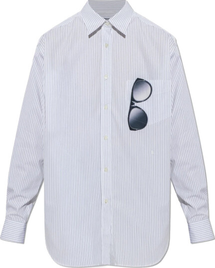 Moschino Dame Bluser & Skjorter Hvit M, Moschino Dame Bluser & Skjorter Hvit M,