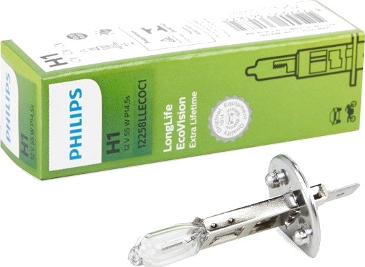 PHILIPS 12258LLECOC1 Lyspære, fjernlys