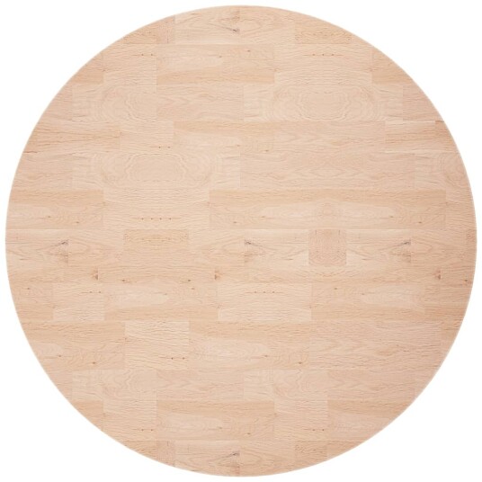  Rund bordplate Ø60x2,5 cm ubehandlet heltre eik 342903