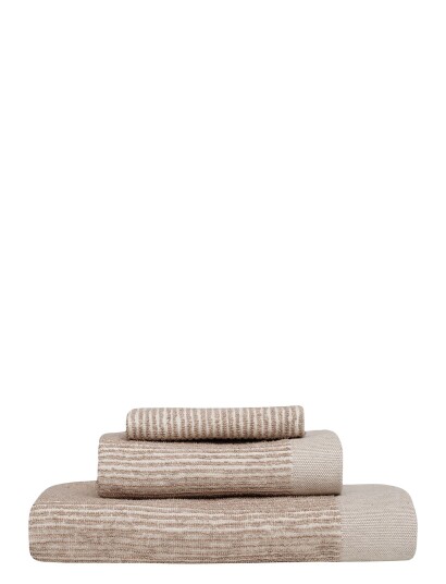 Høie of Scandinavia Nature Linen Towel - Beige - 50X90CM