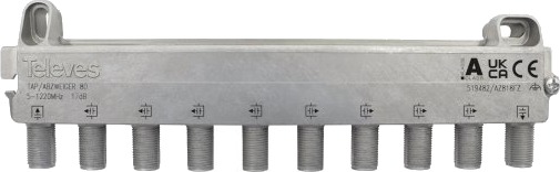 Televes Koaksialplugg F-Type Hun 5-1220MHz Rustfritt Stål 176mm