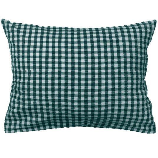 Juna Bæk&Bølge putetrekk 60x50 cm grønn/lys blå