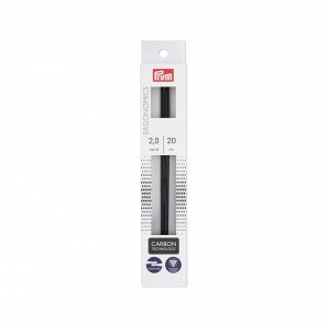 Prym Ergonomics Strømpepinne Carbon 20cm 2,00mm