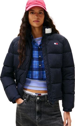 Tommy Jeans Tjw Ess Puffer Flag Jacket Ext - Navy - XS Tommy Jeans Tjw Ess Puffer Flag Jacket Ext - Navy - XS