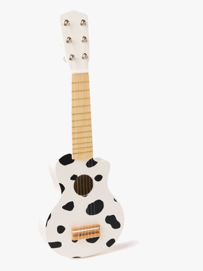 Kid"s Concept Guitar Black White - White - ONE SIZE