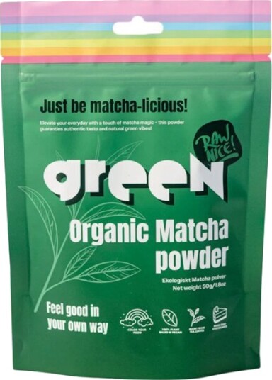 RawNice green organic matcha tea powder 50 g RawNice green organic matcha tea powder 50 g