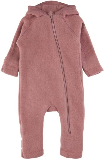Mikk-line Jumpsuit Ull med Ører Burlwood 62