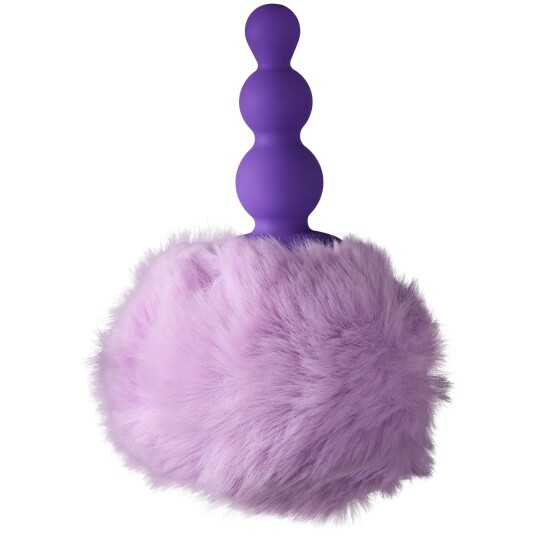Icon Brands Cottontails Bunny Tail Buttplugg Purple Icon Brands Cottontails Bunny Tail Buttplugg Purple