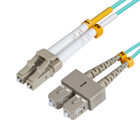 MICROCONNECT LC/UPC-SC/UPC 30m OM3