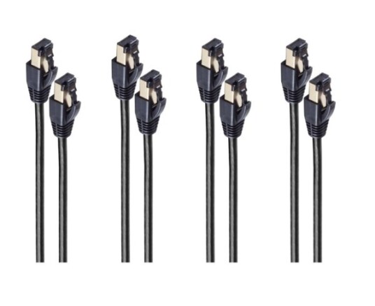 Shiverpeaks Bs08-41085-4 Nettverkskabel Svart 15 M Cat8.1 F/Ftp (Fftp) (Bs08-41085-4)