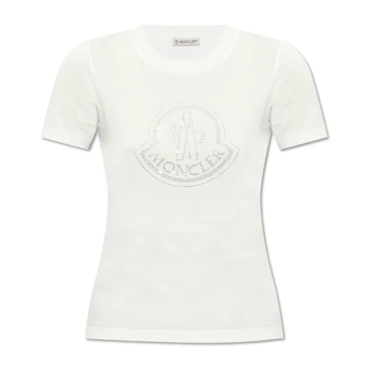 Moncler Dame Topper Hvit M Moncler Dame Topper Hvit M