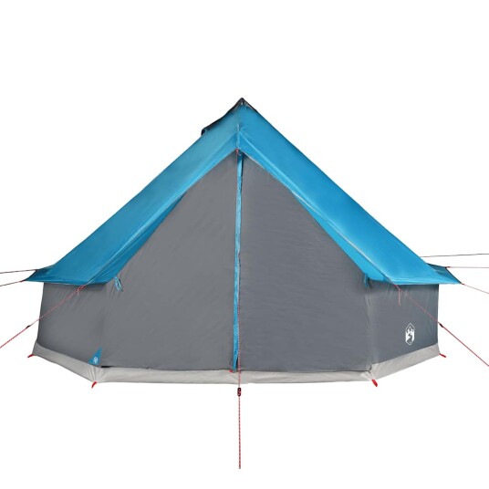  Familietelt tipi for 6 personer blå vanntett