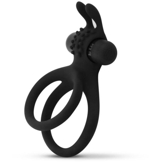 EasyToys: Share Ring, Double Vibrating Cock Ring with Rabbit Ears