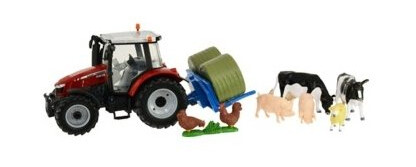 Britains Mf 5613 Tractor Playset Britains Mf 5613 Tractor Playset