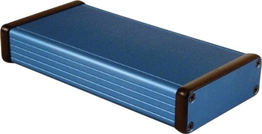 Hammond Electronics 1455J1601BU 160 × 78 × 27 mm Aluminium Blå Kabinett