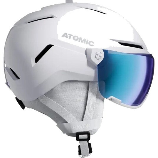 Skihjelm Atomic Savor Visor Stereo White Heather L