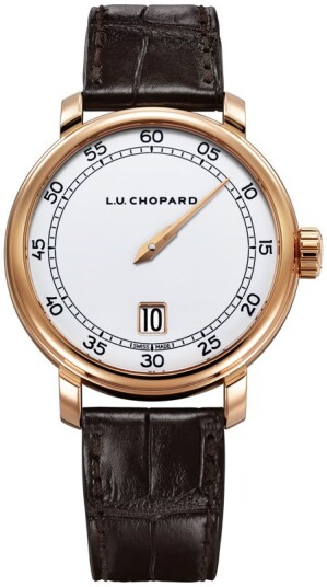 Chopard Herreklokke 161977 5001 L.U.C Hvit/Lær Ø40 mm