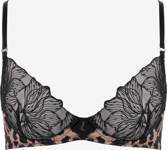 Bluebella Nina Wired Bra LEOPARD/BLACK 75 A