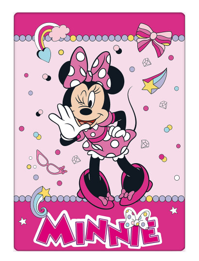 BrandMac Fleece - Minnie 1007 - 100X140 Cm - Multi/patterned - 100X140CM BrandMac Fleece - Minnie 1007 - 100X140 Cm - Multi/patterned - 100X140CM